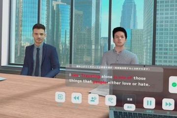 ドワンゴ×PlusOne、VR・AI英会話教材を共同開発…N高生徒に提供 画像