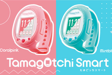 シリーズ最新作、ウェアラブル端末「たまごっちスマート」 画像