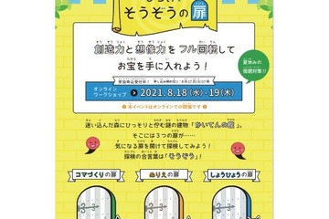 【夏休み2021】特許庁「回転」テーマにオンラインWS 画像