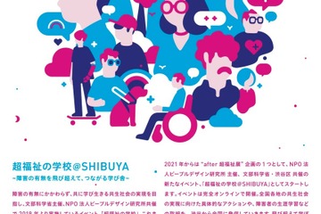 文科省共催「超福祉の学校@SHIBUYA」9/18・19、予約不要 画像