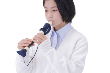 授業や部活動の飛沫対策に「リコーダー用カバー」発売 画像