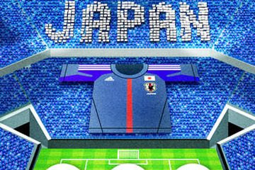 無料のソーシャル観戦アプリ「サッカー日本代表STADIUM」 画像