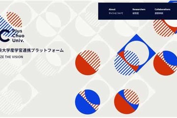 中央大学、産学官連携に特化したサイト「＋C」開設 画像