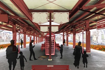 西武、池袋駅と豊島園駅「ハリー・ポッター」風に改装 画像