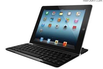 ワイヤレスキーボード、保護カバー、スタンドを1台でこなすiPadアクセサリー 画像