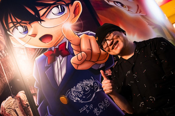 USJ「名探偵コナン・ワールド」に作者が訪問、リアルさに興奮 画像