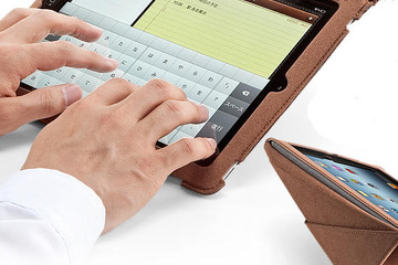 iPad用折り紙式スタンドケース、3,980円で6色発売 画像