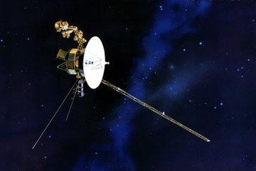 人工物が初めて太陽系外に…探査機ボイジャーが太陽系の端に到達 画像