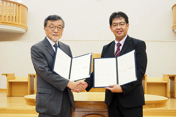 神田女学園と聖学院大学、高大連携に関する協定を締結 画像