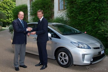 トヨタ、欧州第1号車のプリウスPHVはモナコ大公へ…ゼロエミッション走行も可能 画像