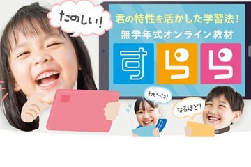 学習障害に配慮「すららコンテンツ」無料体験ID12/9まで 画像