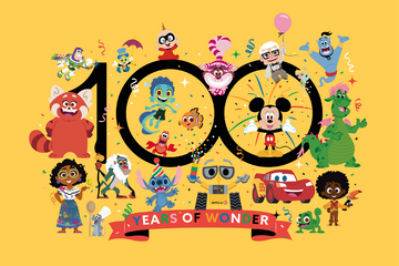 ディズニー100周年限定ミニフィギュア100体、秋発売 画像