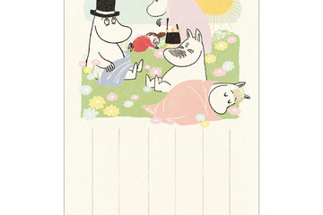 「ムーミン」絵入りはがき＆レターセット…郵便局限定 画像