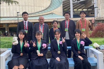 ヨーロッパ女子数学五輪、全員「メダル獲得」金1・銅3つ 画像
