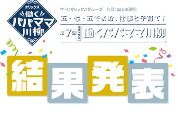 働くパパママ川柳、大賞は「家事仕事 二刀流だし 二倍速」 画像