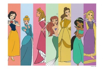 ディズニープリンセスの企画展「WHAT IS LOVE？」広島 画像