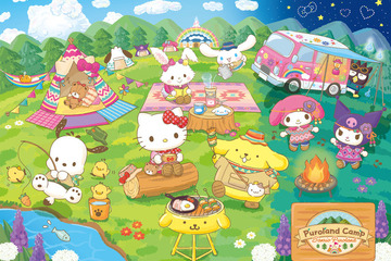 キャンプがテーマ「Puroland Camp」サンリオピューロランド 画像