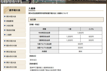 【高校野球】間もなく開幕の夏の甲子園、入場料はいくら？ 画像