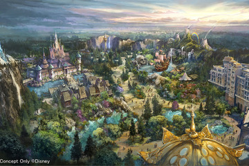 TDS新テーマポート「ファンタジースプリングス」アナ雪やラプンツェルなど 画像