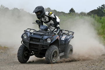 カワサキだけどバイクじゃない…子供向け四輪オフロードビークル 画像