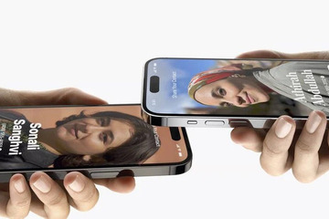 iPhoneやApple Watchを近づけて連絡先交換「NameDrop」 画像