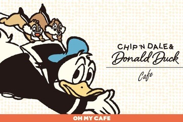スペシャルカフェ「チップとデール＆ドナルドダック」東京・大阪 画像