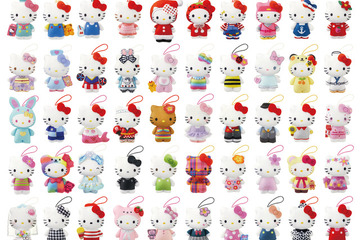50周年記念ハッピーセット「ハローキティ」ぬいぐるみ50種 画像