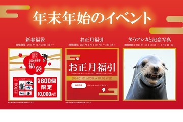 【冬休み2023】笑うアシカと初笑いコンテスト…鴨川シーワールド 画像