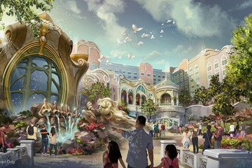 TDR、パーク一体型ファンタジースプリングスホテル6/6開業 画像