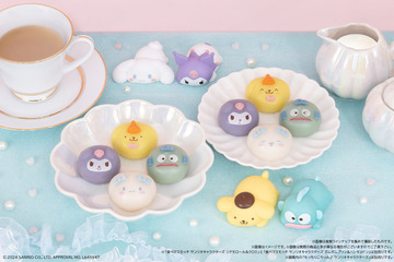 バンダイ×サンリオ、シナモロールやクロミが和菓子に 画像