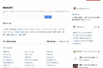 外食の相談が出来るSNS「ごちそうだん」…Google＋ 画像