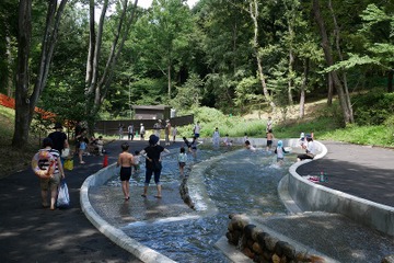 【夏休み2024】国営武蔵丘陵森林公園、水遊び場オープン 画像