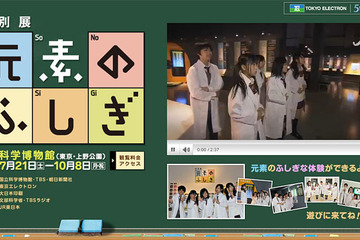 国立科学博物館で、小中高生と保護者に「元素の特別課外授業」9/23 画像