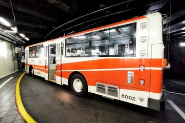 歴史に幕を下ろすトロリーバス、立山黒部でイベント 画像