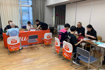 au PAYキャッシュレス学園祭で学園祭をミライの学びの場に 画像