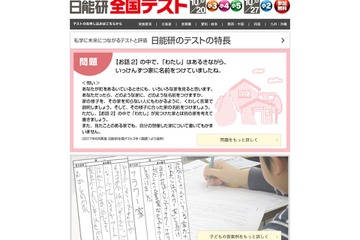 小2-5「日能研全国テスト」10/20・27…同日保護者会も 画像