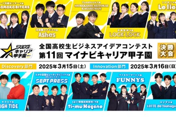 マイナビキャリア甲子園、全国3,136チームが参加 画像