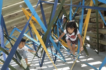 相模湖で1泊2日、小学生向けアスレチックキャンプ 画像