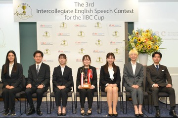 IIBC大学生英語スピーチコンテスト、1位は立教大3年生 画像