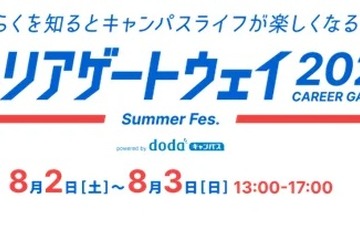 【夏休み2025】大学生向け「キャリア形成支援」dodaキャンパス8/2-3 画像
