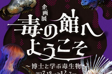 知られざる生態に迫る「毒の館へようこそ」アクア・トト ぎふ企画展 画像
