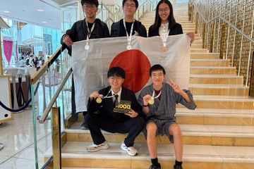 国際天文学オリンピック、金2・銀2・銅1名…開成高生が世界2位 画像
