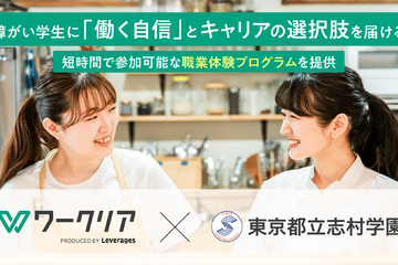 特別支援学校に在籍する高校生が参加…短時間職業体験プログラム 画像