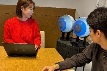 ロボットと目で会話…関大が「瞳ディスプレイ」開発 画像