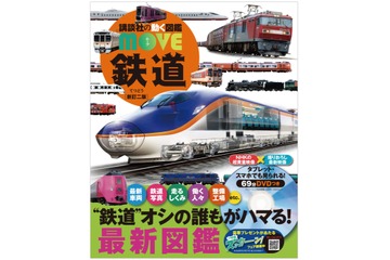 講談社「動く図鑑MOVE 鉄道」新訂2版発売…ドクターイエロー内部も 画像