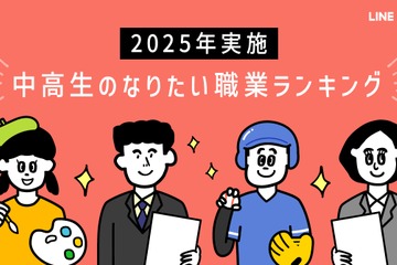 将来なりたい職業、高校生1位は「国家公務員・地方公務員」 画像