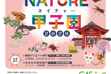 ネイチャー甲子園、高校生の動画・調査エントリー受付開始 画像