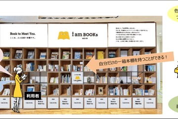 名城大、学外者も利用できるシェア本棚「i am BOOKs MEIJO」設置 画像