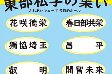 【中学受験】【高校受験】6校参加「埼玉東部私学の集い」4/29…入試講演も 画像