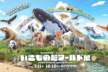 国立科学博物館×ダーウィンが来た「いきもの超ワールド展」相葉雅紀コメントも 画像